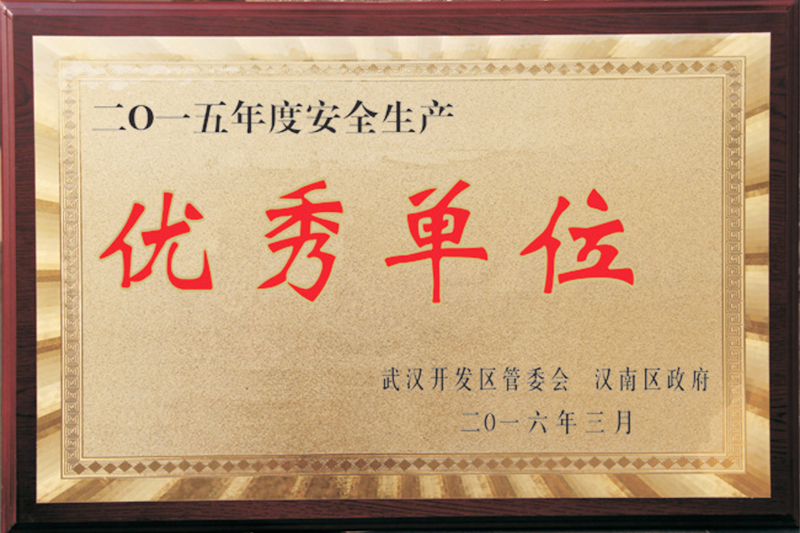 安全生产优秀单位 